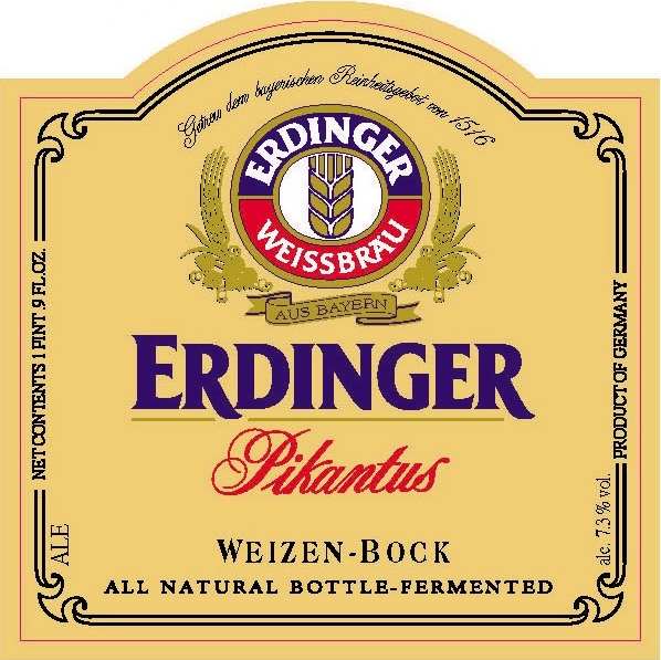 Erdinger Pikantus – Cafe Metro – Over 600 beers available via our store
